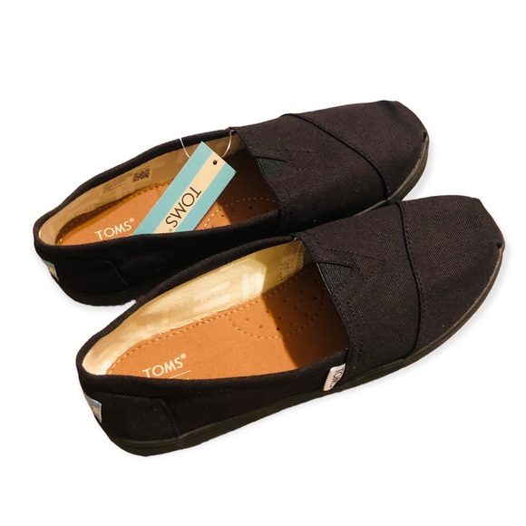 Toms Alpargata Canvas Youth Shoes size 5.5 - Picture 3 of 7